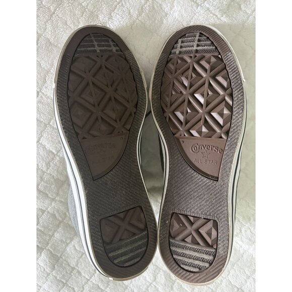 Converse Chuck Taylor All Star Street High Gray Shoes Men’s 7/ Women’s 9 - Picture 9 of 10